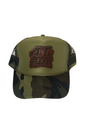 4L Flexx Camo Leather Patch Hat