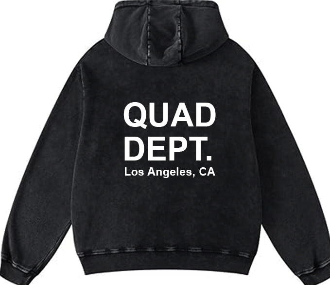 4L Flexx Quad Dept. Acid Wash Hoodie