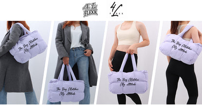 4L Flexx Purple Tote Bag